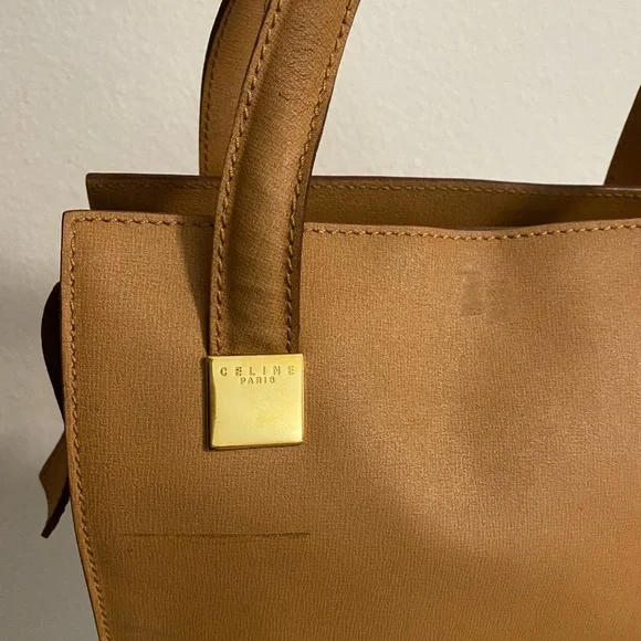 Authentic Celine Tan Handbag - Picture 4 of 11
